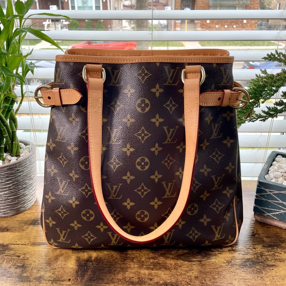 Louis Vuitton Batignolles Vertical Monogram Canvas Tote
